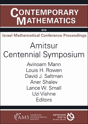 Amitsur Centennial Symposium - 