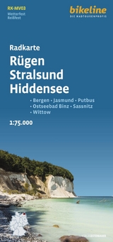 Radkarte Rügen Stralsund Hiddensee (RK-MV03) - Esterbauer Verlag