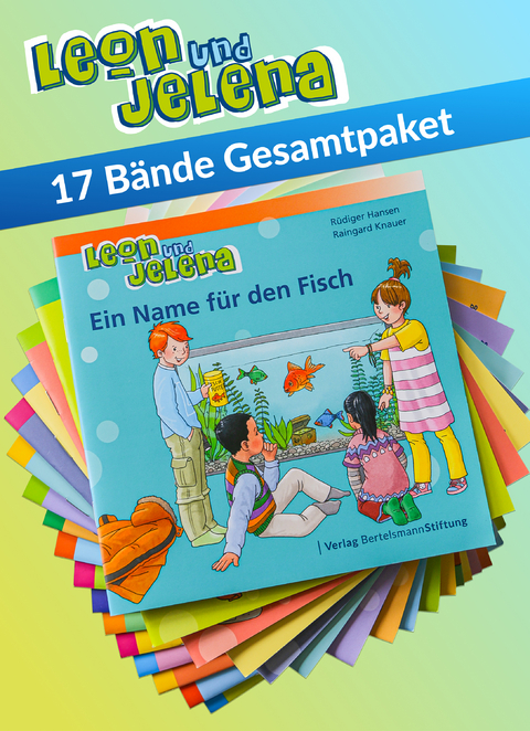 Leon und Jelena Gesamtpaket – Band 1-17 - Rüdiger Hansen, Raingard Knauer