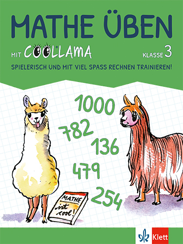 Mathe üben mit Coollama 3. Spielerisch und mit viel Spaß rechnen trainieren!