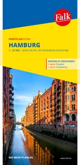 Falk Stadtplan Extra Hamburg 1:25.000 - 