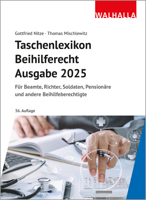 Taschenlexikon Beihilferecht Ausgabe 2025 - Gottfried Nitze