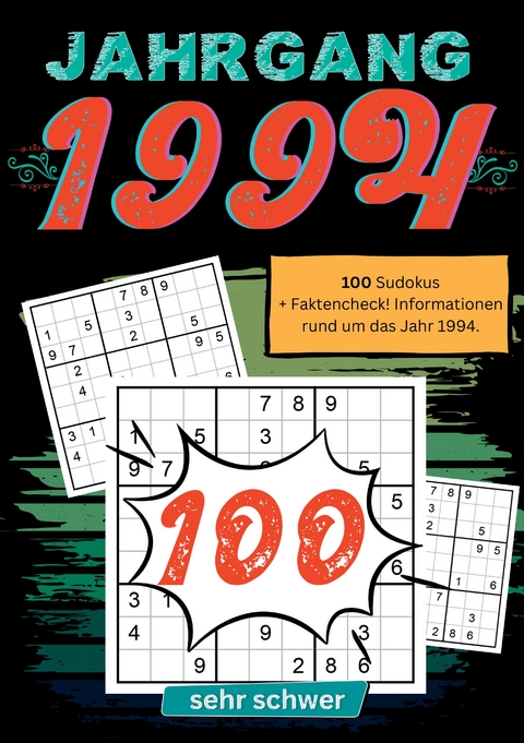 1994- Rätselspaß und Zeitreise - Sudoku Jahrbücher