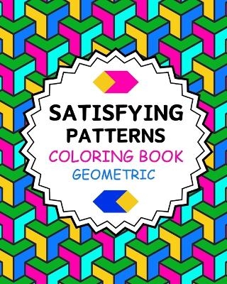 Satisfying Patterns Coloring Book Geometric -  Yunaizar88