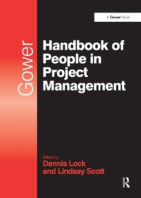 Gower Handbook of People in Project Management - Lindsay Scott