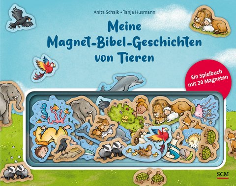 Meine Magnet-Bibel-Geschichten von Tieren - Anita Schalk