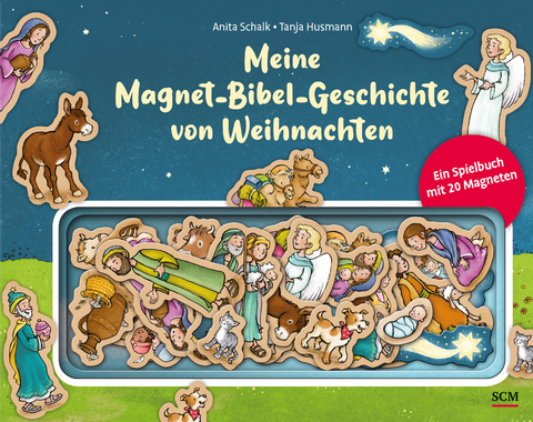 Meine Magnet-Bibel-Geschichte von Weihnachten - Anita Schalk