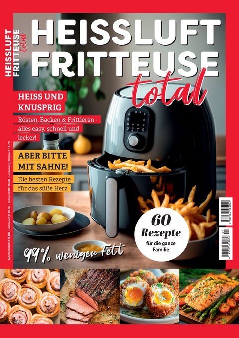 Heißluftfritteuse total Kochbuch Airfryer - Herbert Heitz