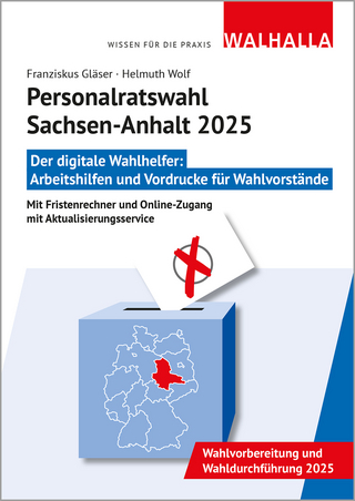 CD-ROM Personalratswahl Sachsen-Anhalt 2025 - Helmuth Wolf; Franziskus Gläser