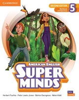 Super Minds Level 5 Workbook with Digital Pack American English - Puchta, Herbert; Lewis-Jones, Peter; Gerngross, Günter; Kidd, Helen