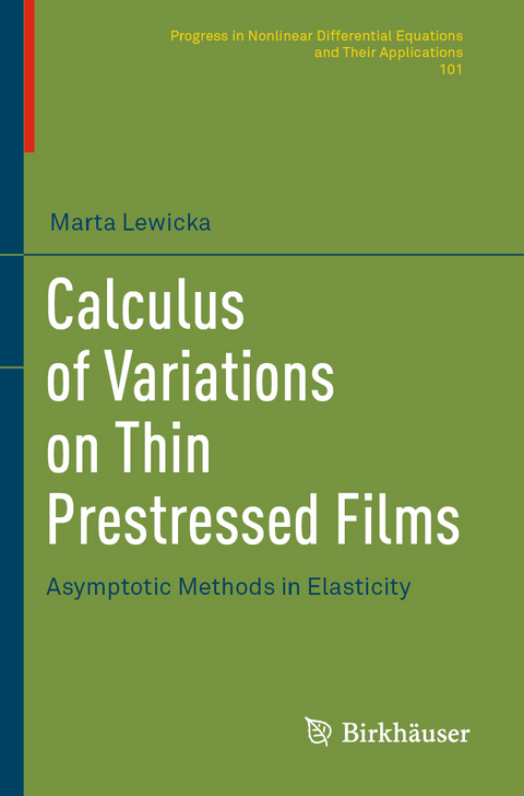 Calculus of Variations on Thin Prestressed Films - Marta Lewicka