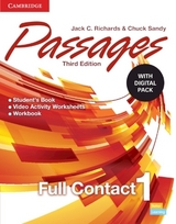 Passages Level 1 Full Contact with Digital Pack - Richards, Jack C.; Sandy, Chuck