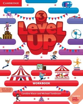 Level Up Level 3 Workbook with Online Resources and My Home Booklet - Caroline Nixon, Michael Tomlinson