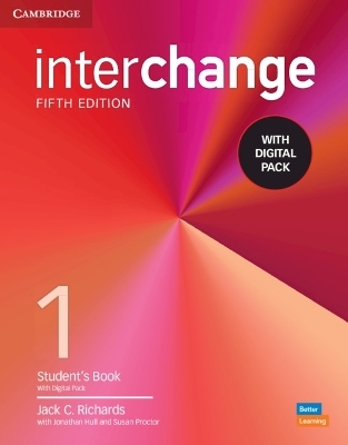 Interchange Level 1 Student's Book with Digital Pack - Jack C. Richards