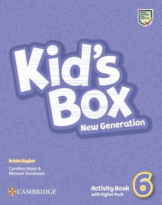Kid's Box New Generation Level 6 Activity Book with Digital Pack British English - Caroline Nixon, Michael Tomlinson