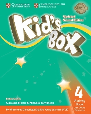 Kid's Box Level 4 Activity Book with Online Resources British English - Caroline Nixon, Michael Tomlinson