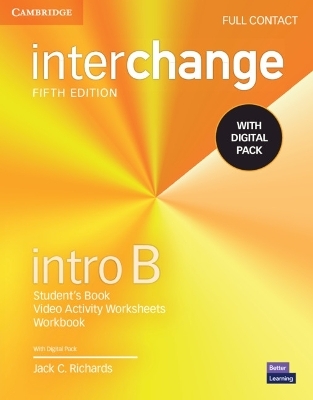 Interchange Intro B Full Contact with Digital Pack - Jack C. Richards