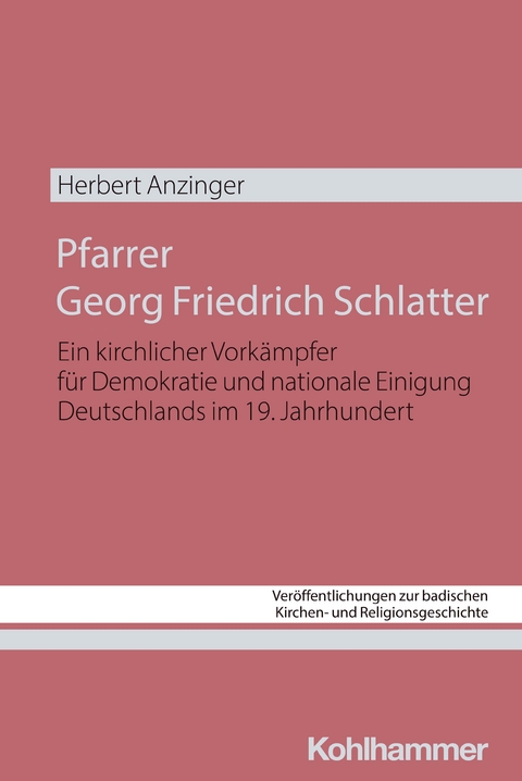 Pfarrer Georg Friedrich Schlatter - Herbert Anzinger