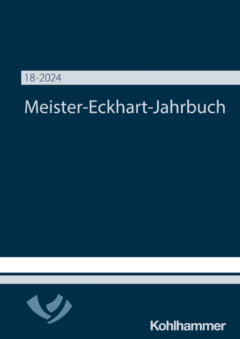 Meister-Eckhart-Jahrbuch - 