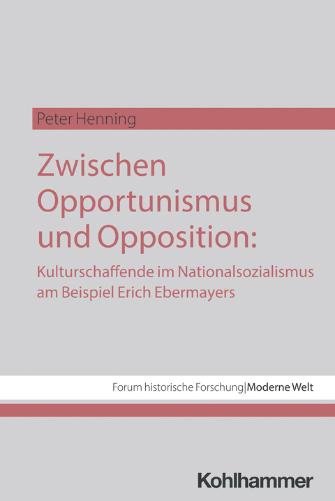 Zwischen Opportunismus und Opposition - Peter Henning