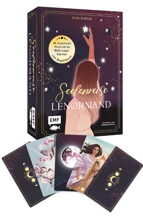 Lenormand-Kartenset: Seelenreise Lenormand - Julia Aurelia