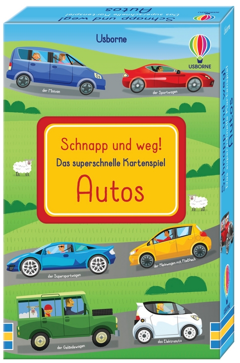 Schnapp und weg! Das superschnelle Kartenspiel: Autos