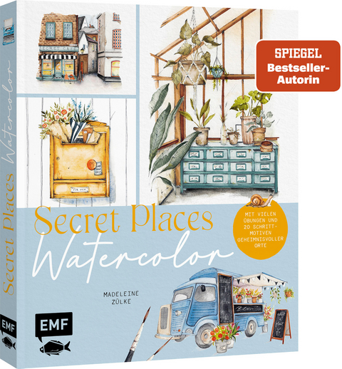 Secret Places – Watercolor - Madeleine Zülke
