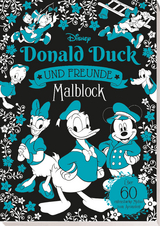 Disney Donald Duck und Freunde: Malblock: über 60 entenstarke Motive zum Ausmalen! -  Panini