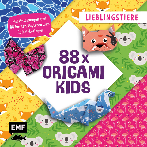 88 x Origami Kids – Lieblingstiere