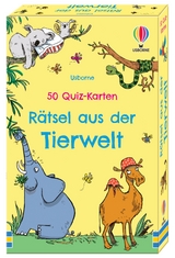 50 Quiz-Karten: Rätsel aus der Tierwelt