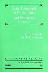 Basic Concepts of Probability and Statistics - Hodges, J. L., Jr.; Lehmann, E. L.