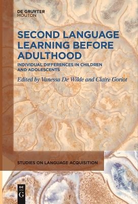 Second Language Learning Before Adulthood - 