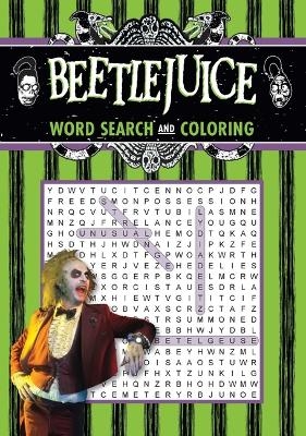 Beetlejuice Word Search and Coloring -  Editors of Thunder Bay Press