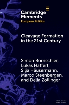 Cleavage Formation in the 21st Century - Simon Bornschier, Lukas Haffert, Silja Häusermann, Marco Steenbergen, Delia Zollinger