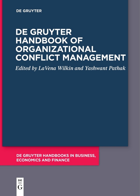 De Gruyter Handbook of Organizational Conflict Management - 