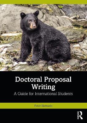 Doctoral Proposal Writing - Peter Samuels