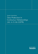 Data Protection in Contractual Relationships (Art. 6 (1) (b) GDPR) - Martin Dr. Nettesheim