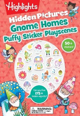 Gnome Homes Hidden Pictures Puffy Sticker Playscenes - 