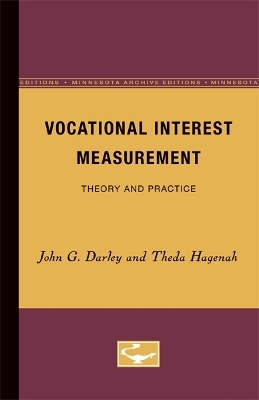 Vocational Interest Measurement - John G. Darley, Theda Hagenah