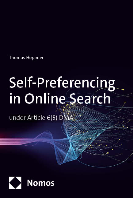 Self-Preferencing in Online Search - Thomas Höppner