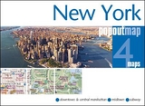 New York PopOut Map - pocket size, pop up map of new york city - PopOut Maps