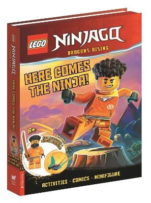 LEGO® NINJAGO®: Here Comes the Ninja! (with Arin minifigure and dragon mini-build) -  Buster Books,  LEGO®