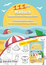 KitaFix Malbuch Sommer, Sonne, Strand und mehr - Sandra Plha