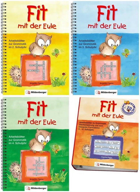 Paket – Fit mit der Eule Grundschule – Komplettbezug - Angelika Rehm