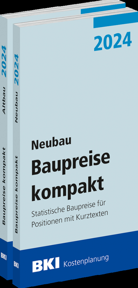 BKI Baupreise kompakt 2024 - Neubau + Altbau