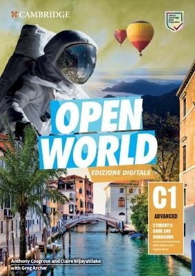 Open World Advanced Student's Book and Workbook with eBook and Digital Pack (Italian Edition) - Anthony Cosgrove, Claire Wijayatilake, Greg Archer