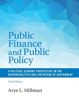 Public Finance and Public Policy - Arye L. Hillman