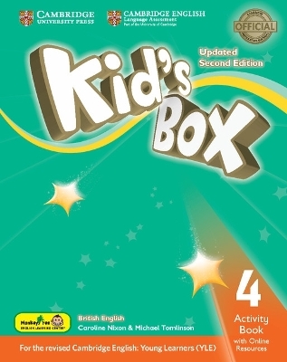 Kid's Box Updated Level 4 Activity Book with Online Resources Hong Kong Edition - Caroline Nixon, Michael Tomlinson