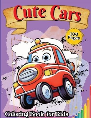 Cute Car Coloring Book for Kids -  Tobba