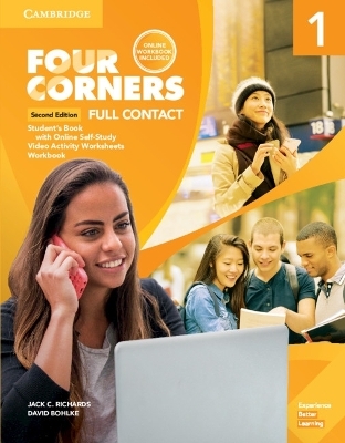 Four Corners Level 1 Super Value Pack (Full Contact with Self-study and Online Workbook) - Jack C. Richards, David Bohlke